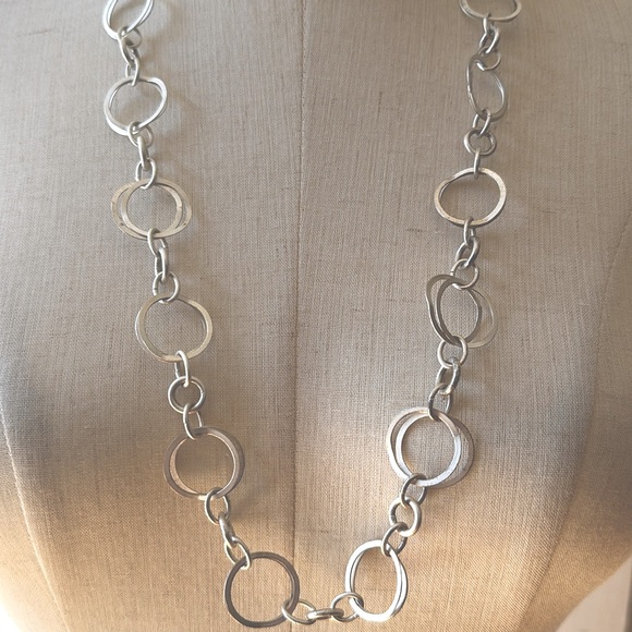 Premier Designs Jewelry - Premier Designs Silver Chain Link Necklace or Choker 30"